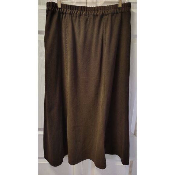 Christopher & Banks Dresses & Skirts - Christopher & Banks Size 12 Brown Maxi Skirt